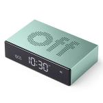 Ceas cu alarma Lexon Flip Premium, Snooze, Display Digital, Luminozitate ajustabila, USB-C, Mint 2 - lerato.ro