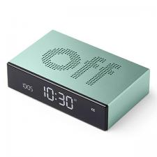 Sisteme, Kit-uri si Senzori Smart Home, Ceas cu alarma Lexon Flip Premium, Snooze, Display Digital, Luminozitate ajustabila, USB-C, Mint, lerato.ro