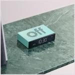 Ceas cu alarma Lexon Flip Premium, Snooze, Display Digital, Luminozitate ajustabila, USB-C, Mint 3 - lerato.ro
