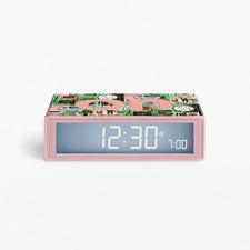 Sisteme, Kit-uri si Senzori Smart Home, Ceas cu alarma Lexon Flip Plus X JMB, Snooze, Display Digital, 104 x 65 x 30 mm, Roz, lerato.ro