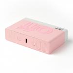 Ceas cu alarma Lexon Flip Classic X Pantone, Snooze, Display Digital, Luminozitate ajustabila, USB-C, Roz 4 - lerato.ro