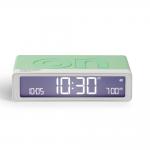 Ceas cu alarma Lexon Flip Classic X Pantone, Snooze, Display Digital, Luminozitate ajustabila, USB-C, Mint 2 - lerato.ro