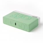 Ceas cu alarma Lexon Flip Classic X Pantone, Snooze, Display Digital, Luminozitate ajustabila, USB-C, Mint 4 - lerato.ro