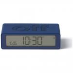 Ceas cu alarma Lexon Flip Mini, Display Digital, Autonomie 6 luni, USB-C, Dark Blue 3 - lerato.ro