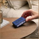 Ceas cu alarma Lexon Flip Mini, Display Digital, Autonomie 6 luni, USB-C, Dark Blue 10 - lerato.ro
