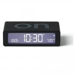 Ceas cu alarma Lexon Flip Mini, Display Digital, Autonomie 6 luni, USB-C, Negru 4 - lerato.ro