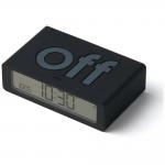 Ceas cu alarma Lexon Flip Mini, Display Digital, Autonomie 6 luni, USB-C, Negru 5 - lerato.ro