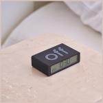 Ceas cu alarma Lexon Flip Mini, Display Digital, Autonomie 6 luni, USB-C, Negru 8 - lerato.ro