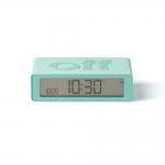 Ceas cu alarma Lexon Flip Mini, Display Digital, Autonomie 6 luni, USB-C, Mint 3 - lerato.ro