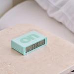 Ceas cu alarma Lexon Flip Mini, Display Digital, Autonomie 6 luni, USB-C, Mint 11 - lerato.ro