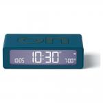 Ceas cu alarma Lexon Flip Mini, Display Digital, Autonomie 6 luni, USB-C, Duck Blue 4 - lerato.ro