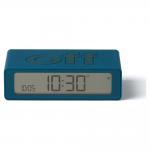 Ceas cu alarma Lexon Flip Mini, Display Digital, Autonomie 6 luni, USB-C, Duck Blue 3 - lerato.ro