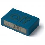 Ceas cu alarma Lexon Flip Mini, Display Digital, Autonomie 6 luni, USB-C, Duck Blue 5 - lerato.ro