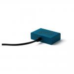 Ceas cu alarma Lexon Flip Mini, Display Digital, Autonomie 6 luni, USB-C, Duck Blue 7 - lerato.ro