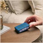 Ceas cu alarma Lexon Flip Mini, Display Digital, Autonomie 6 luni, USB-C, Duck Blue 10 - lerato.ro