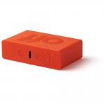 Ceas cu alarma Lexon Flip Mini, Display Digital, Autonomie 6 luni, USB-C, Portocaliu 6 - lerato.ro