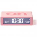 Ceas cu alarma Lexon Flip Mini, Display Digital, Autonomie 6 luni, USB-C, Portocaliu 4 - lerato.ro