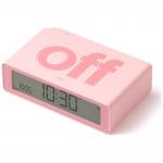 Ceas cu alarma Lexon Flip Mini, Display Digital, Autonomie 6 luni, USB-C, Portocaliu 5 - lerato.ro