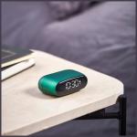 Ceas cu alarma Lexon Minut Mini, Snooze, Display Digital, Control tactil, 800mAh, USB-C, Dark Green 7 - lerato.ro