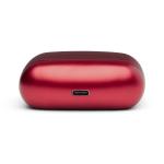 Ceas cu alarma Lexon Minut Mini, Snooze, Display Digital, Control tactil, 800mAh, USB-C, Dark Red 4 - lerato.ro