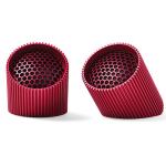 Set 2 boxe portabile wireless Lexon Ray, 2x 3W, Bluetooth 5.0, Autonomie 8h, USB-C, IPX4, Rosu 3 - lerato.ro