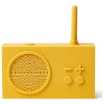 Radio portabil Lexon Tykho 3, Putere difizor 3W, FM, Bluetooth, Autonomie 20h, Galben 2 - lerato.ro