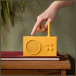 Radio portabil Lexon Tykho 3, Putere difizor 3W, FM, Bluetooth, Autonomie 20h, Galben 6 - lerato.ro
