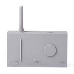Radio portabil Lexon Tykho 3, Putere difizor 3W, FM, Bluetooth, Autonomie 20h, Light Gray 4 - lerato.ro