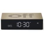 Ceas cu alarma Lexon Flip Premium, Snooze, Display Digital, Luminozitate ajustabila, USB-C, Gold 3 - lerato.ro