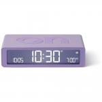 Ceas cu alarma Lexon Flip Classic, Snooze, Display Digital, 1200mAh, USB-C, Lila 2 - lerato.ro