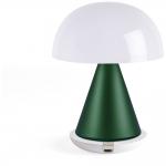 Lampa LED Lexon Mina L, Lumina cu 7 culori, Autonomie 24h, IPX4, USB-C, Dark Green 6 - lerato.ro