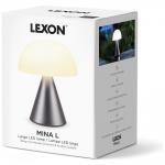 Lampa LED Lexon Mina L, Lumina cu 7 culori, Autonomie 24h, IPX4, USB-C, Dark Green 7 - lerato.ro