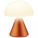 Lampa LED Lexon Mina Mini, Luminozitate ajustabila, USB-C, Portocaliu 3 - lerato.ro