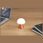 Lampa LED Lexon Mina Mini, Luminozitate ajustabila, USB-C, Portocaliu 4 - lerato.ro