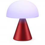 Lampa LED Lexon Mina M, Lumina cu 7 culori, Autonomie 24h, IPX4, USB-C, Dark Red 4 - lerato.ro