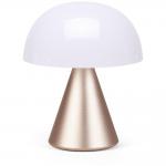 Lampa LED Lexon Mina M, Lumina cu 7 culori, Autonomie 24h, IPX4, USB-C, Gold 2 - lerato.ro