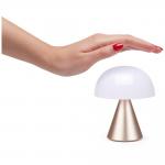 Lampa LED Lexon Mina M, Lumina cu 7 culori, Autonomie 24h, IPX4, USB-C, Gold 6 - lerato.ro
