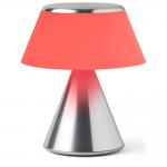 Lampa LED Lexon Luma S, Lumina cu 9 culori, Autonomie 12h, IPX4, USB-C, Silver 7 - lerato.ro