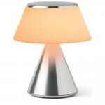 Lampa LED Lexon Luma S, Lumina cu 9 culori, Autonomie 12h, IPX4, USB-C, Silver 10 - lerato.ro