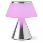 Lampa LED Lexon Luma S, Lumina cu 9 culori, Autonomie 12h, IPX4, USB-C, Silver 11 - lerato.ro
