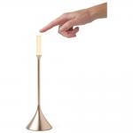 Lampa LED Lexon Steli Candle, Lumina cu 9 culori, Autonomie 12h, IPX4, USB-C, Gold 12 - lerato.ro
