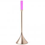 Lampa LED Lexon Steli Candle, Lumina cu 9 culori, Autonomie 12h, IPX4, USB-C, Gold 8 - lerato.ro