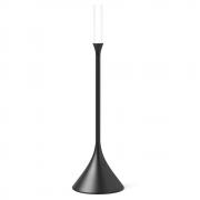 Lampa LED Lexon Steli Candle, Lumina cu 9 culori, Autonomie 12h, IPX4, USB-C, Gri
