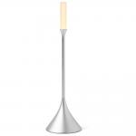 Lampa LED Lexon Steli Candle, Lumina cu 9 culori, Autonomie 12h, IPX4, USB-C, Silver 3 - lerato.ro