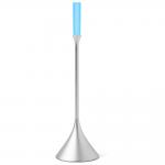 Lampa LED Lexon Steli Candle, Lumina cu 9 culori, Autonomie 12h, IPX4, USB-C, Silver 4 - lerato.ro