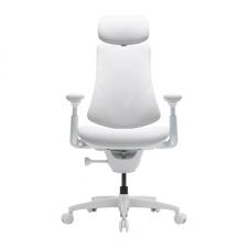 Scaun ergonomic LiberNovo Omni GEN, Recliner, Suport lombar electric, Adancime 48cm, Ajustabil, Alb
