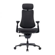 Scaun ergonomic LiberNovo Omni Pro, Recliner, Suport lombar electric, Baterie 3000mAh, Adancime 45cm, Ajustabil, Grafit