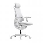 Scaun ergonomic LiberNovo Omni GEN, Recliner, Suport lombar electric, Adancime 45cm, Ajustabil, Alb 4 - lerato.ro