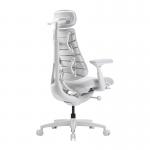 Scaun ergonomic LiberNovo Omni GEN, Recliner, Suport lombar electric, Adancime 45cm, Ajustabil, Alb 5 - lerato.ro