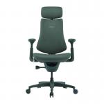 Scaun ergonomic LiberNovo Omni, Recliner, Suport lombar / cervical reglabil, Adancime 48cm, Ajustabil, Verde 2 - lerato.ro